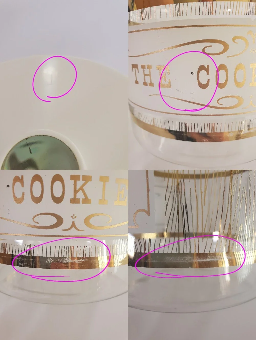 🟢 Vtg Pyrex Golden Storage Mates Cracker Barrel & Cookie Jar Canister Set MCM